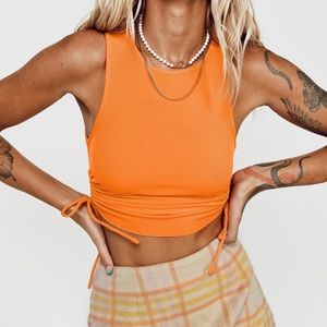 Neon Orange tank top